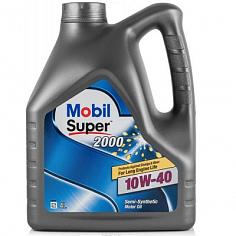 Масло моторное п/с. Mobil Super 2000 X1 SAE 10W40 4л.
