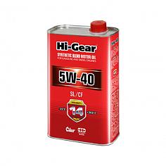 Масло моторное п/с. HI-GEAR SL/CF 5W40 1л