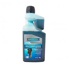 Моторное масло для 2Т лод.моторов RAVENOL Outboard 2T Mineral с дозатором ( 1л) new