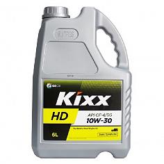 Масло моторное п/с. Kixx Dynamic HD CF-4 10W30 6л