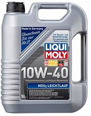 Масло моторное п/с. Liqui Moly Leichtlauf MoS2 SAE 10W40 5л