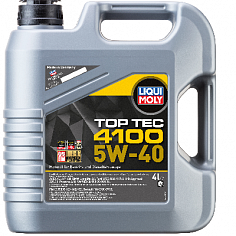 Масло моторное синт. Liqui Moly Top Tec 4100 SAE 5W40 4L