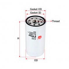 Фильтр масляный Isuzu