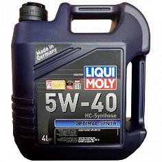 Масло моторное синт. Liqui Moly Optimal Synth SAE 5W40 4л