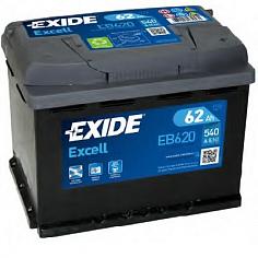 АКБ EXIDE-62L EXCELL 540A