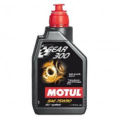 Масло трансм.синт.Motul Gear 300 для КПП 75W90 Gl4/5 1л.