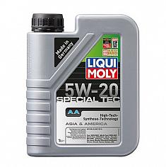 Масло моторное синт. Ligui Moly Leichtlauf Special Tec AA SAE 5W20 1л.