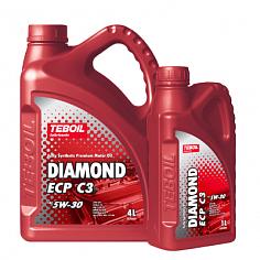 Масло моторное синт.Teboil Diamond ECP C3 SAE 5W30 4л+1л Акция
