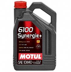 Масло моторное п/с.Motul Авто 6100 Synergie Plus SAE 10W40 4л.