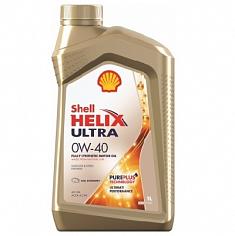 Масло моторное синт.Shell Helix Ultra SAE 0W40 1л.