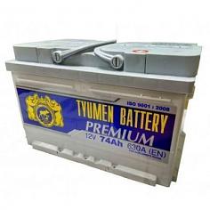 АКБ 6ст-74L Тюмень PREMIUM о/п (Са/Са) Низкий