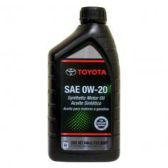 Масло моторное синт TOYOTA 0W20 SN 0,946л