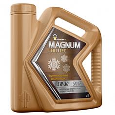 Масло моторное синт.Роснефть Magnum COLDTEC SAE 5W30 4л.