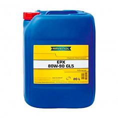 Трансмиссионное масло RAVENOL Getriebeoel EPX SAE 80W-90 GL-5 (20л) new