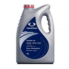 Масло моторное SsangYong 5W30 (100% синтетика) (4л)