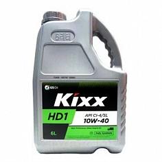 Масло моторное п/с. Kixx HD1 CI-4/SL 10W40 6л