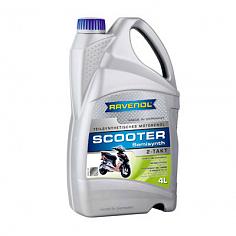 Моторное масло для 2-Такт скутеров RAVENOL Scooter 2-Takt Teilsynt (4л) new
