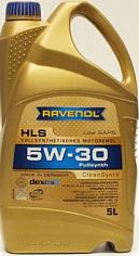 Масло моторное синт.Ravenol HLS SAE 5W30 5л