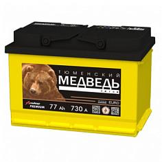 АКБ Тюменский медведь  77 Ач АЗ R