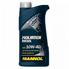 Масло моторное п/с. Mannol Molibden Diesel SAE 10W40 1л.+