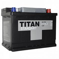 АКБ Титан Standart - 60 А/ч о/п Россия