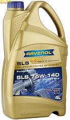 Масло трансм.синт.Ravenol SLS SAE 75W140 Gl5 4л.