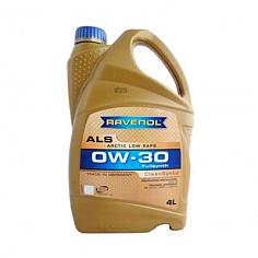 Масло моторное синт.Ravenol Arctic Low SAPS ALS SAE 0W30 4л