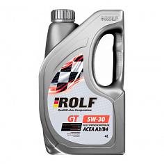 Масло моторное синт. ROLF GT SAE 5W30 A3/B4 4л пластик