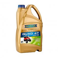 Масло для квадроциклов RAVENOL QUAD 4T SAE10W-40 (4л)