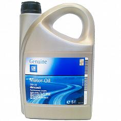 Масло моторное синт. GM Motor Oil Dexos2 SAE5W30 5л.