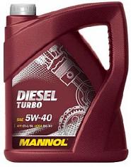Масло моторное синт. Mannol Diesel Turbo SAE 5W40 5л.