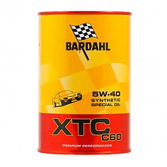 BARDAHL 5W40 SN/CF XTC C60  1L (специалное синт. моторное масло)