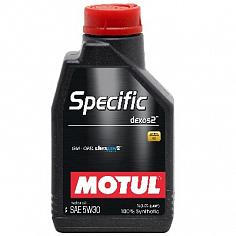 Масло моторное синт.Motul Авто Specific Dexos2 SAE 5W30 1л