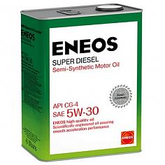 Масло моторное п/с.Eneos Super Diesel SAE 5W30 CG-4 4л.