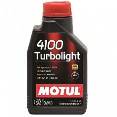 Масло моторное п/с.Motul Авто 4100 Turbolight SAE 10W40 1л.